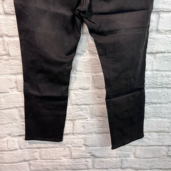 NWT Jag Jeans 16 Mera Low Waist Skinny Ankle Distressed Black Jeans - Picture 8 of 13